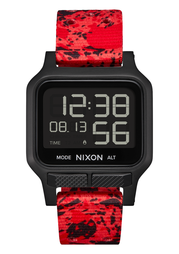 nixon Heat Watch | Black / Red | Digital