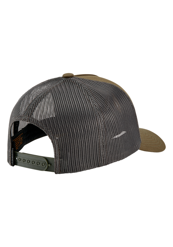Nixon Iconed Trucker Hat | Dark Olive