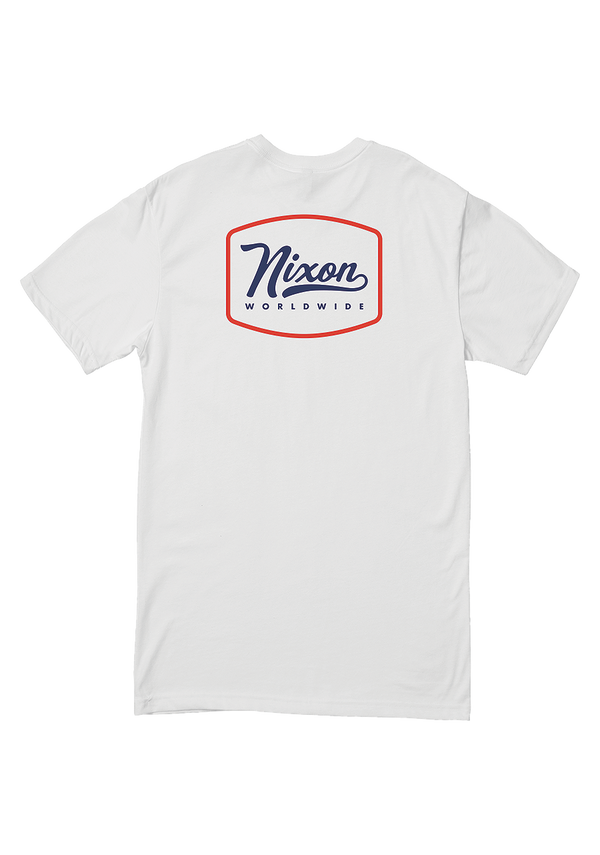 Nixon Looped T-Shirt | White