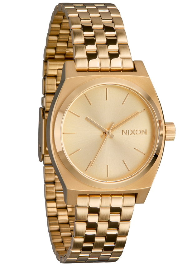 Nixon Medium Time Teller Watch | All Gold | Unisex