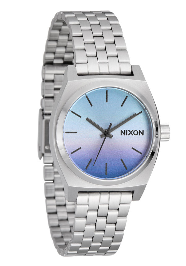 Nixon Medium Time Teller Watch | Silver / Dusk | Unisex