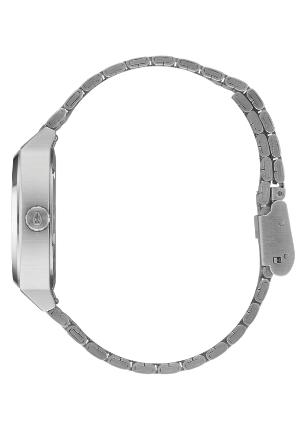 Nixon Medium Time Teller Watch | Silver / Dusk | Unisex