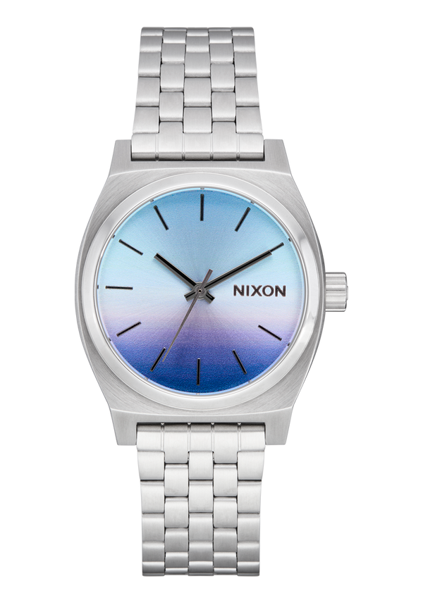 nixon Medium Time Teller Watch | Silver / Dusk | Unisex