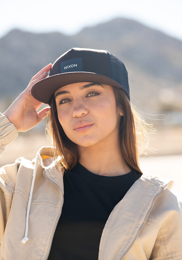 Nixon Mikey 5 Panel Hat | Black