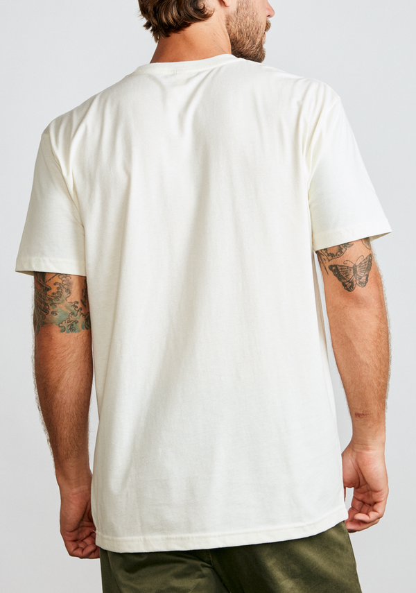 Nixon OG Script Eco T-Shirt | Natural / Black