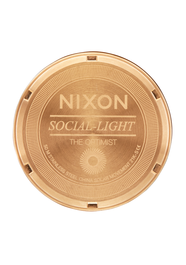 Nixon Optimist Watch | Light Gold | Women's
