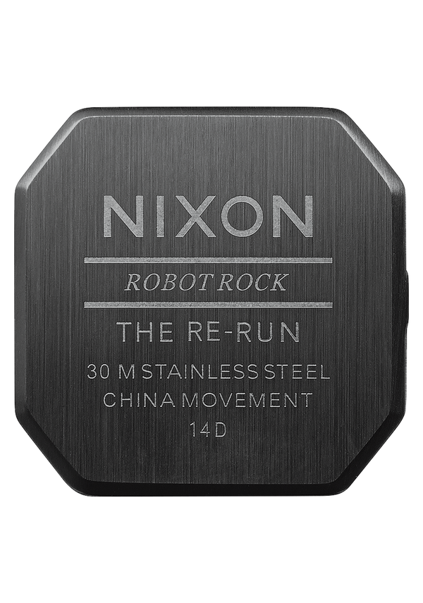 Nixon Re-Run Watch | All Black | Digital