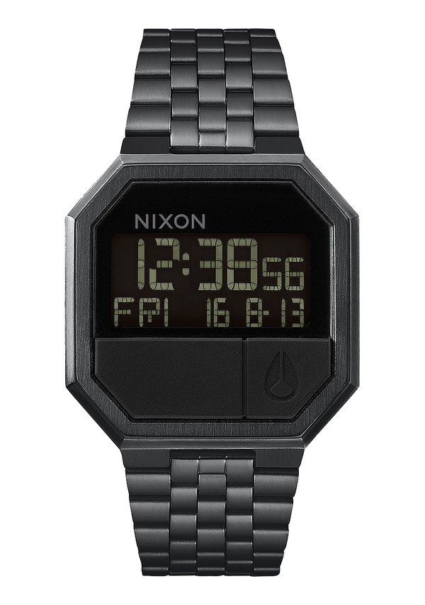 nixon Re-Run Watch | All Black | Digital
