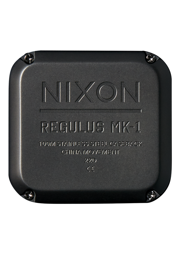Nixon Regulus MK-1 Watch | All Black | Men's Military