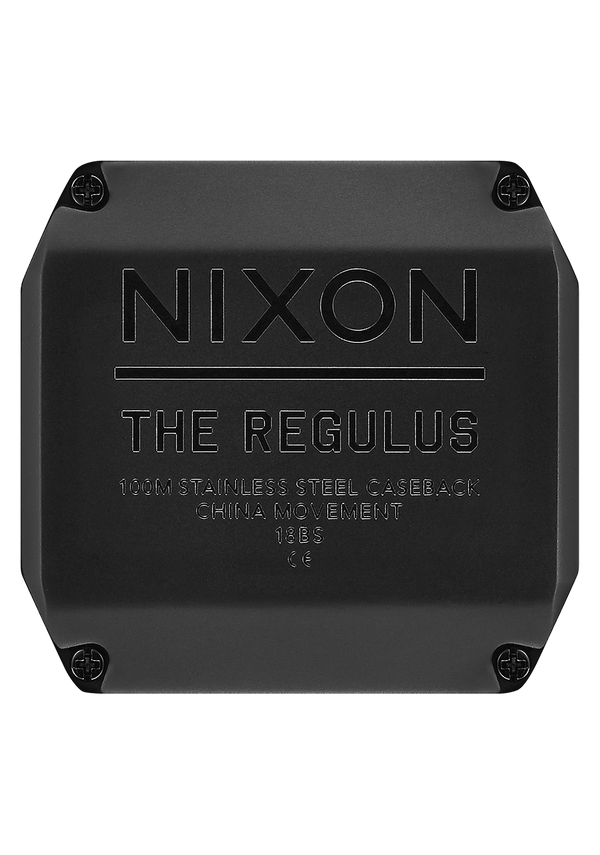 Nixon Regulus Watch | Black / Gold | Digital