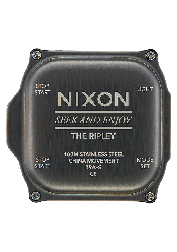 Nixon Ripley Watch | Gunmetal | Ana-Digi