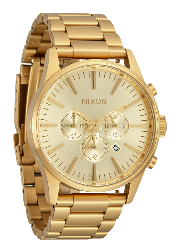 Nixon Sentry Chrono - All Gold