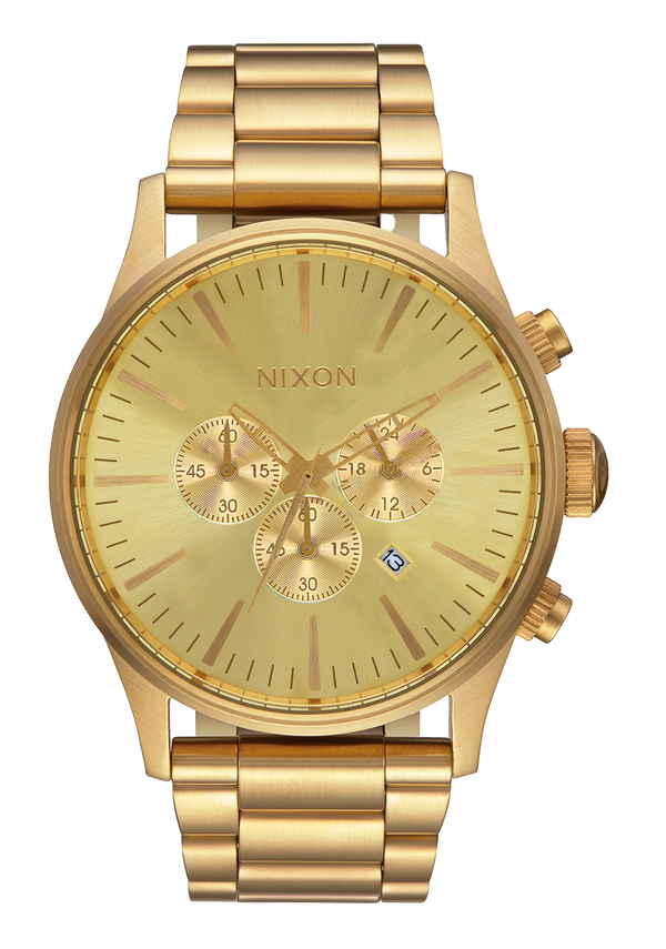 nixon Sentry Chrono - All Gold