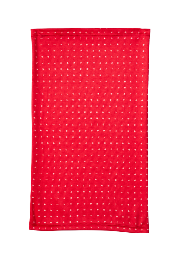 Nixon Silo Neck Gaiter | Red / White