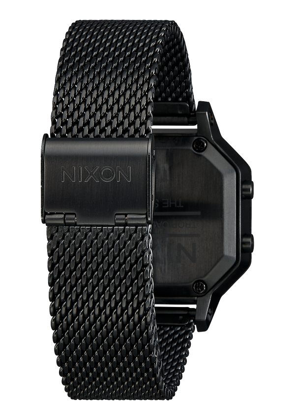 Nixon Siren Milanese Watch | All Black | Digital