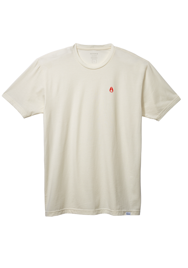 nixon Sparrow T-Shirt | Natural / Red