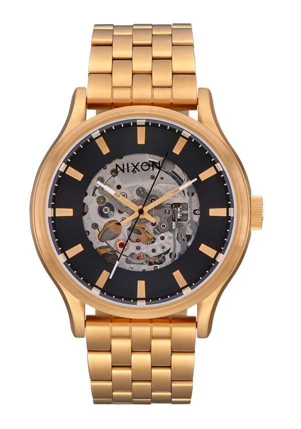 nixon Spectra Watch | Black / Gold | Automatic