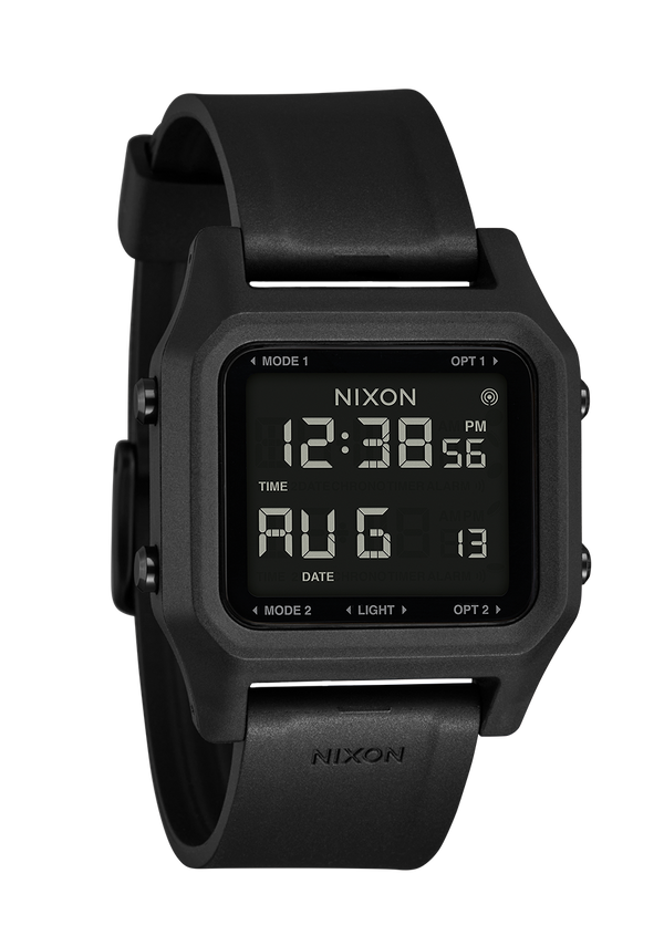 Nixon Staple Watch | Black | Low-Profile Thin Digital