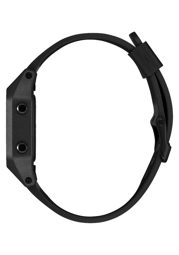 Nixon Staple Watch | Black | Low-Profile Thin Digital