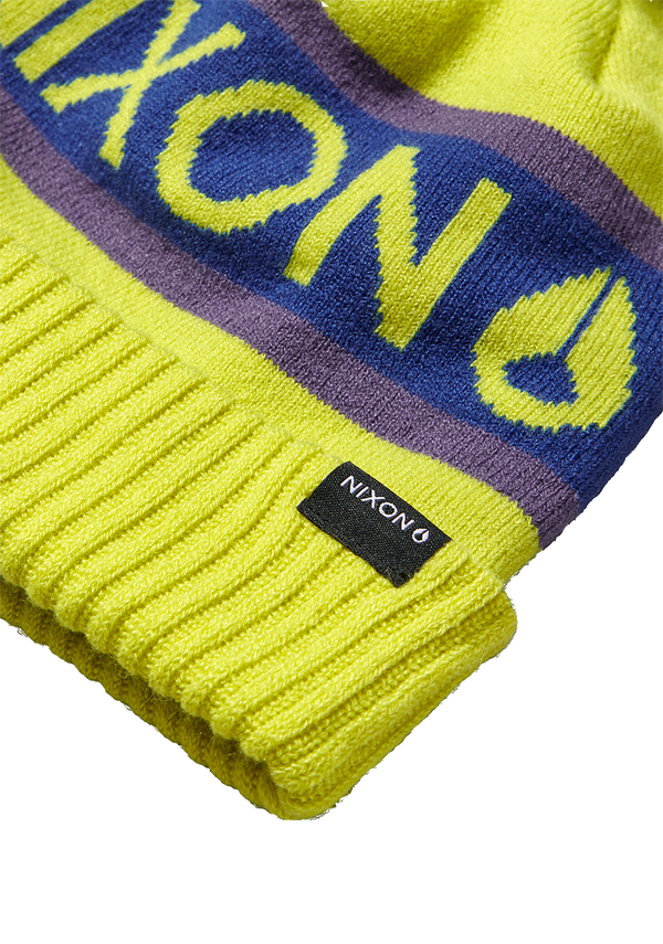Nixon Teamster Beanie II | Citron / Purple