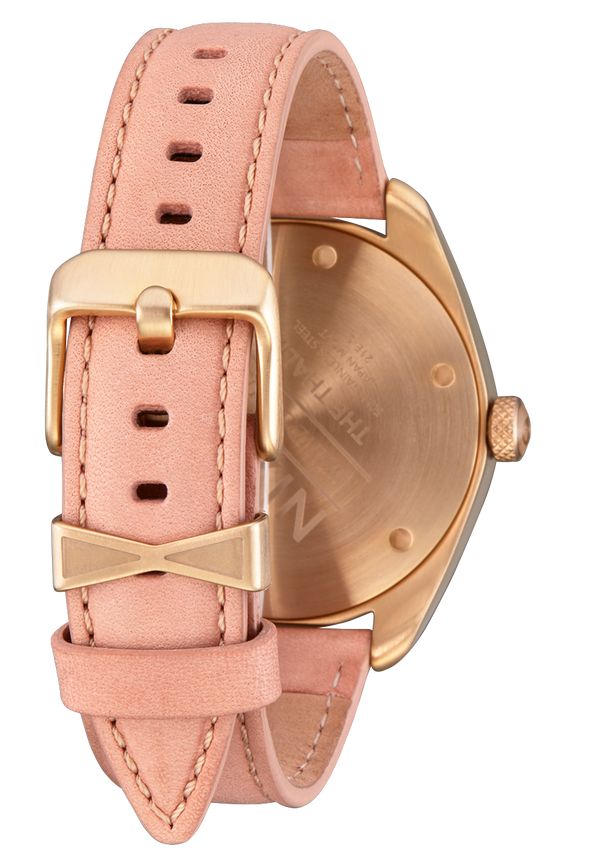 Nixon Thalia Watch | Light Gold / Tan | Leather | Women's