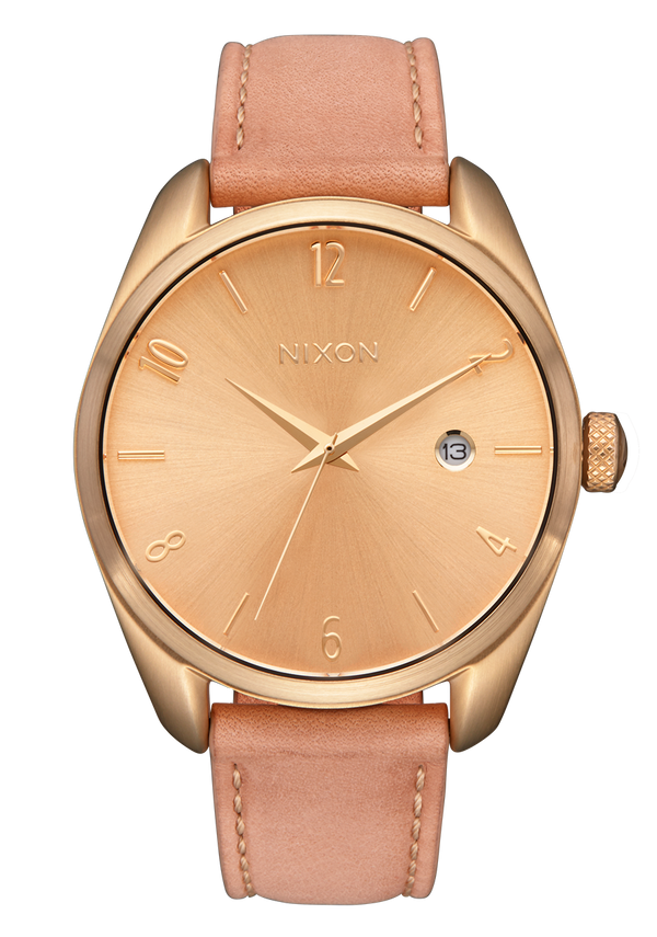 nixon Thalia Watch | Light Gold / Tan | Leather | Women's