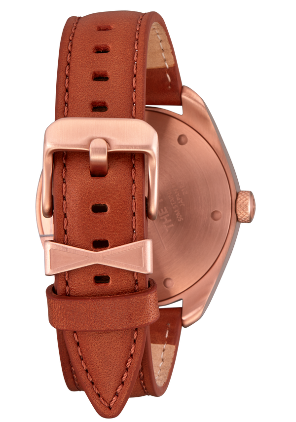 Nixon Thalia Watch | Rose Gold / White | Leather | Women's