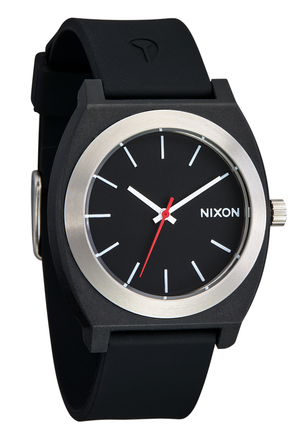 Nixon Time Teller OPP Watch | Black | Recycled Plastic