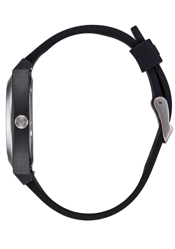 Nixon Time Teller OPP Watch | Black | Recycled Plastic