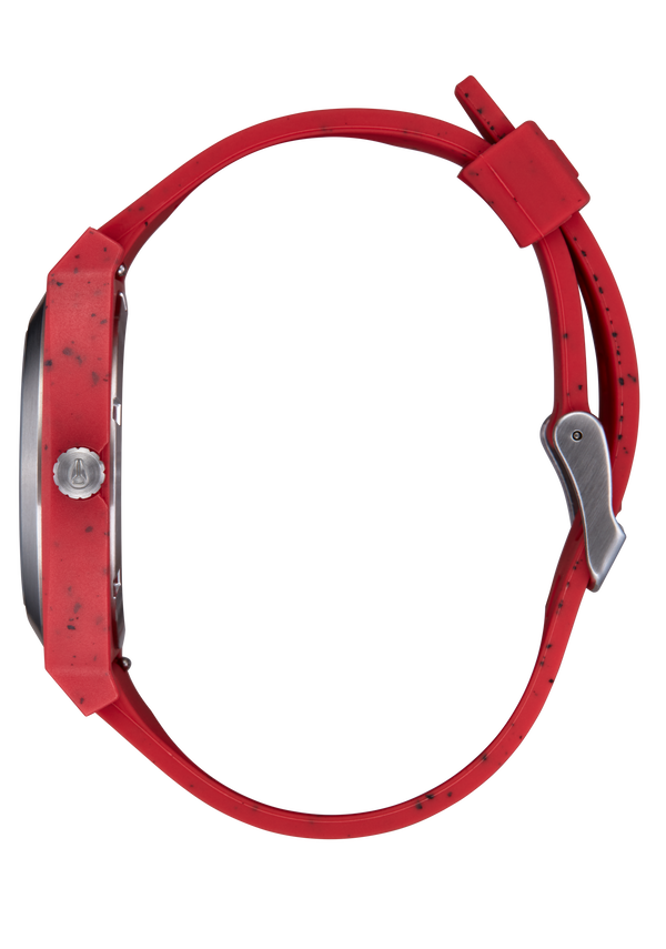 Nixon Time Teller OPP Watch | Red | Recycled Plastic
