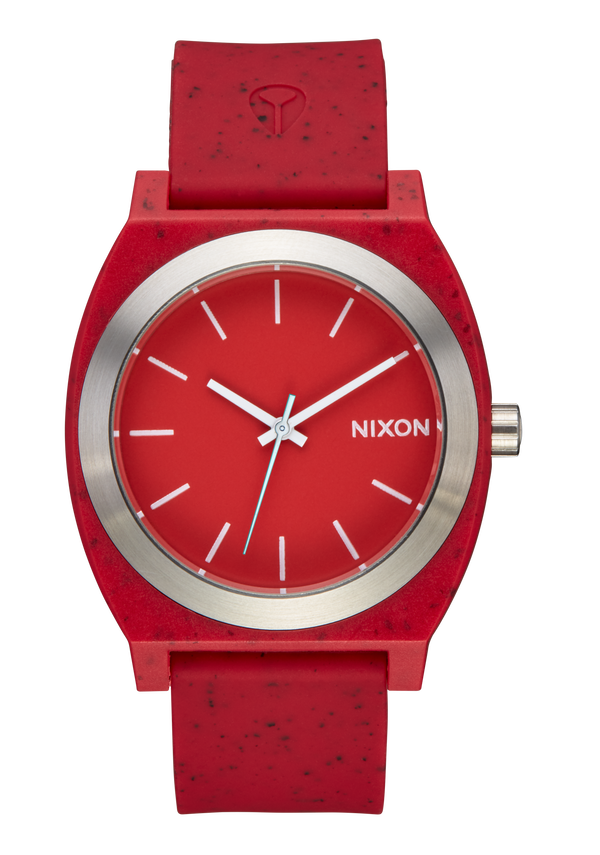 nixon Time Teller OPP Watch | Red | Recycled Plastic