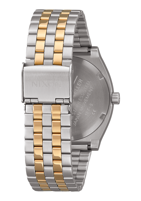 Nixon Time Teller Watch | Silver / Gold | Unisex