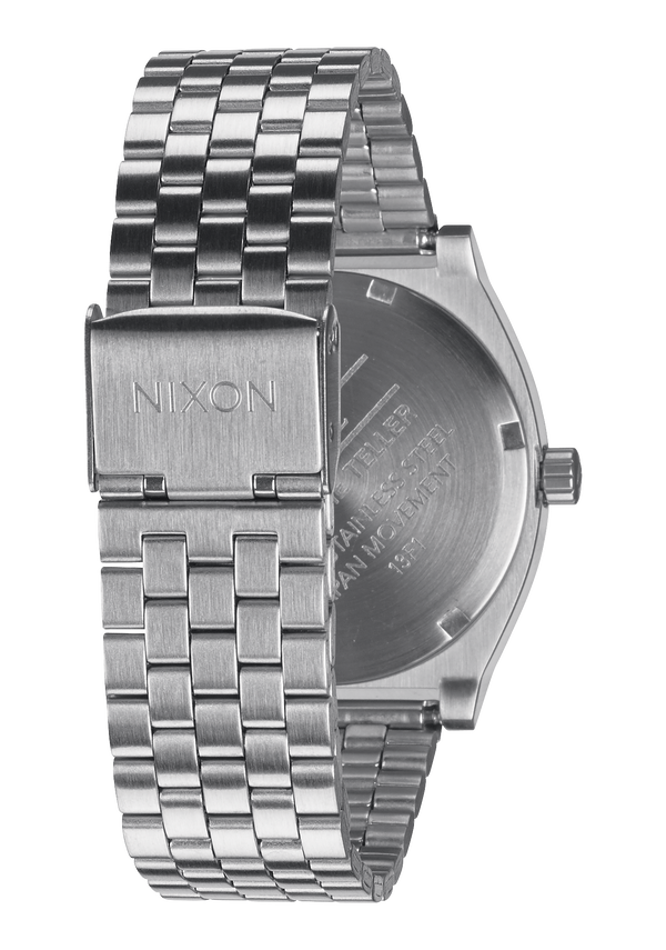 Nixon Time Teller Watch | Silver / Turquoise | Unisex