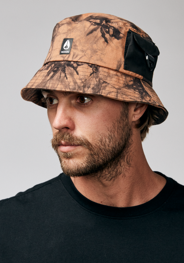 Nixon Trifle Bucket | Brown / Black
