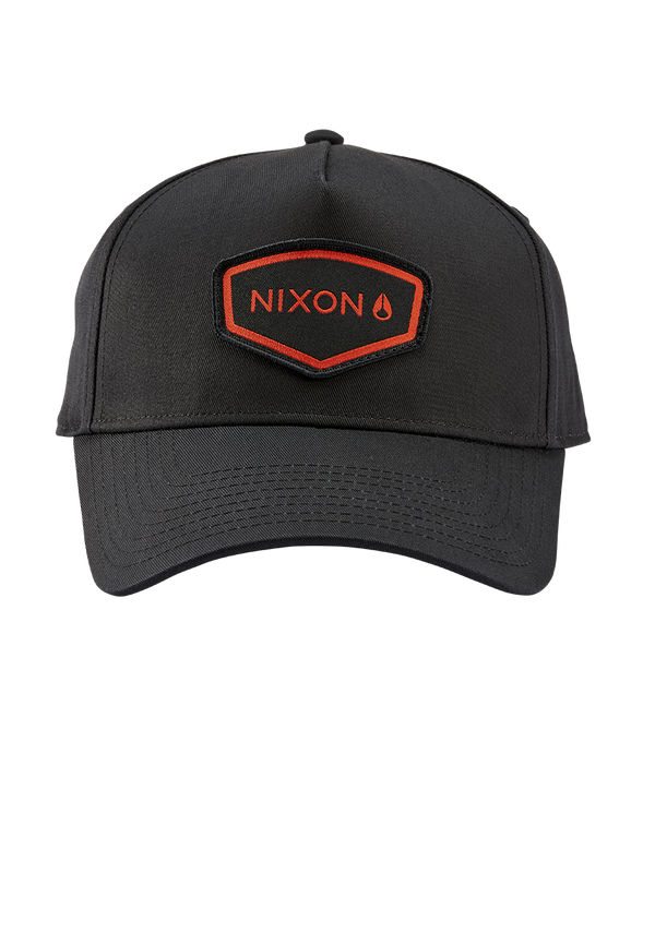 Nixon Watts Snapback Hat | Black / Red