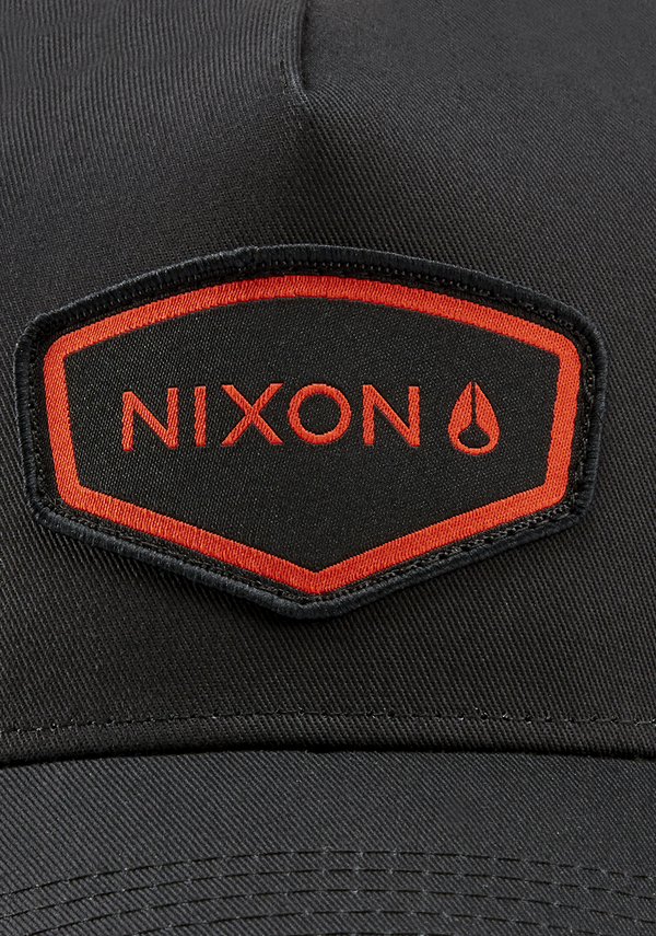 Nixon Watts Snapback Hat | Black / Red
