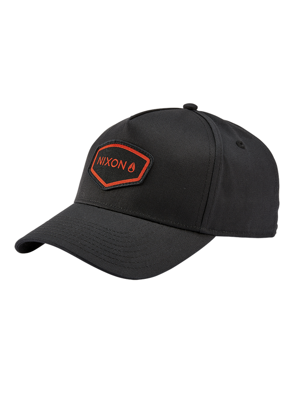 nixon Watts Snapback Hat | Black / Red