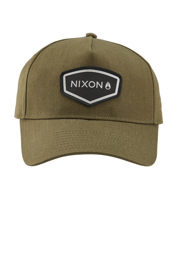 Nixon Watts Snapback Hat | Dark Olive