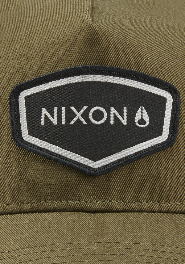 Nixon Watts Snapback Hat | Dark Olive
