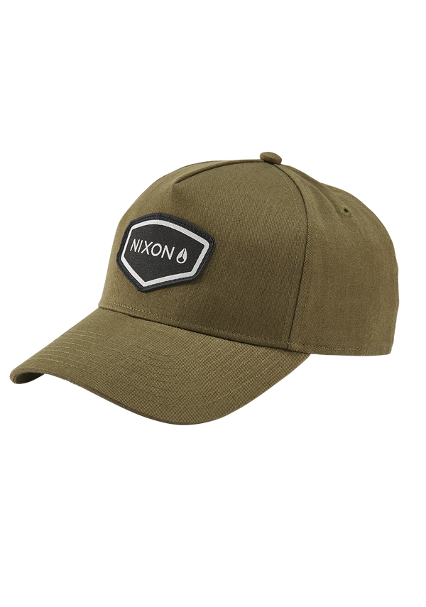 nixon Watts Snapback Hat | Dark Olive