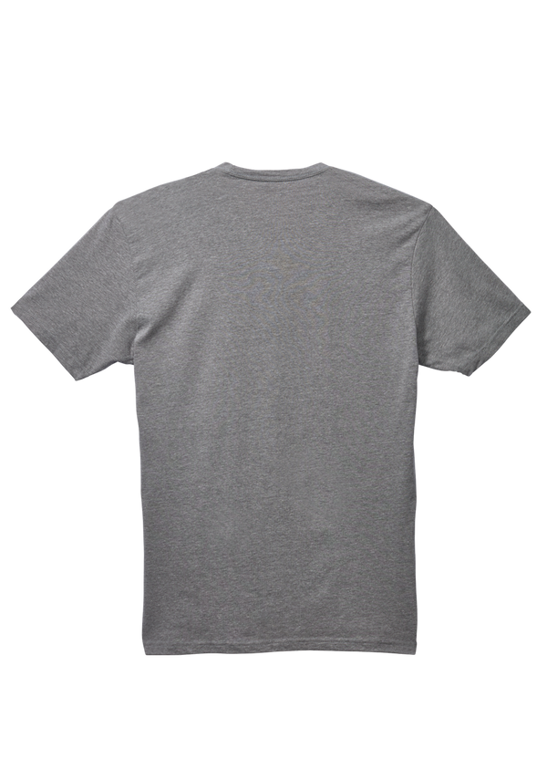 Nixon OG Script Eco T-Shirt | Dark Heather Gray / Black