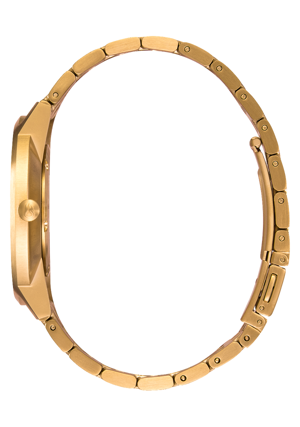Nixon Porter Watch | All Gold / Black Sunray | Unisex Stainless Steel