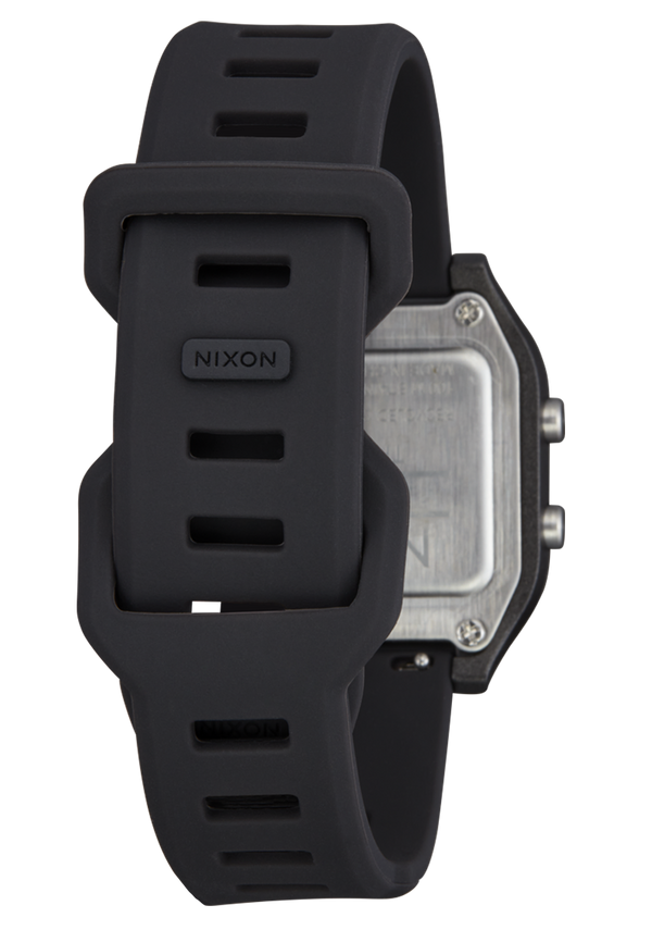 Nixon Ripper Digital Watch | Black / Black | Recycled Ocean Plastic
