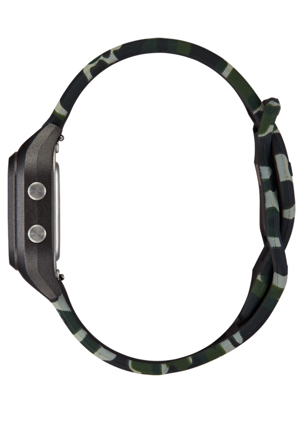 Nixon Ripper Digital Watch | Black / Camo | Recycled Ocean Plastic