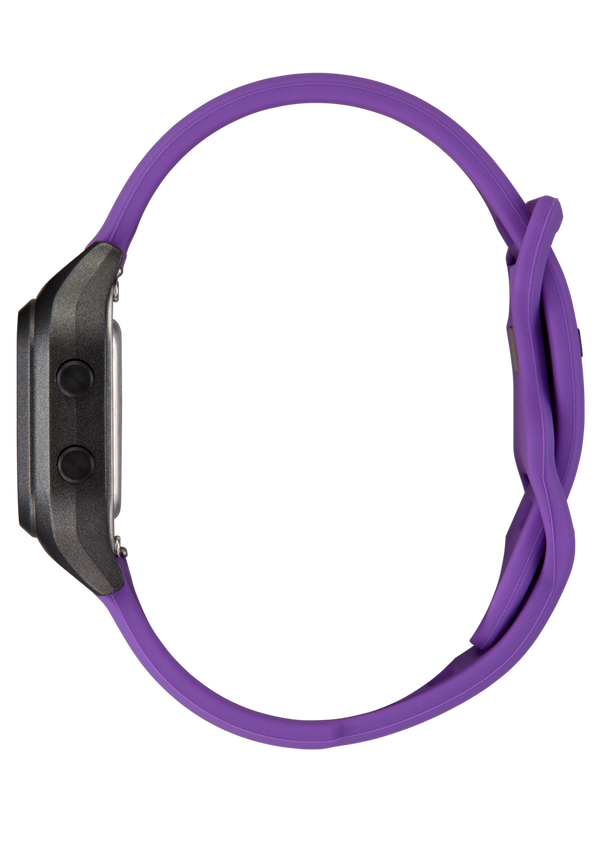 Nixon Ripper Digital Watch | Black / Purple | Recycled Ocean Plastic