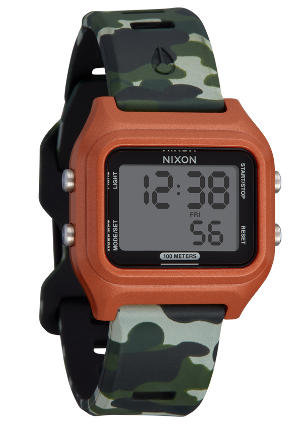Nixon Ripper Digital Watch | Rust / Camo | Recycled Ocean Plastic