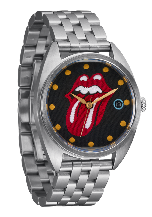 Nixon Rolling Stones Primacy Watch | Silver / Black | Automatic