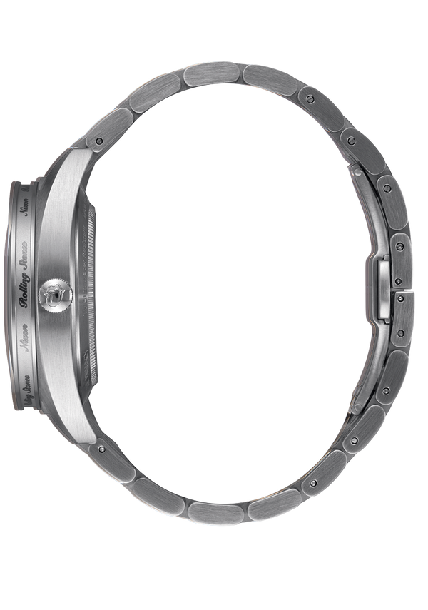 Nixon Rolling Stones Primacy Watch | Silver / Black | Automatic