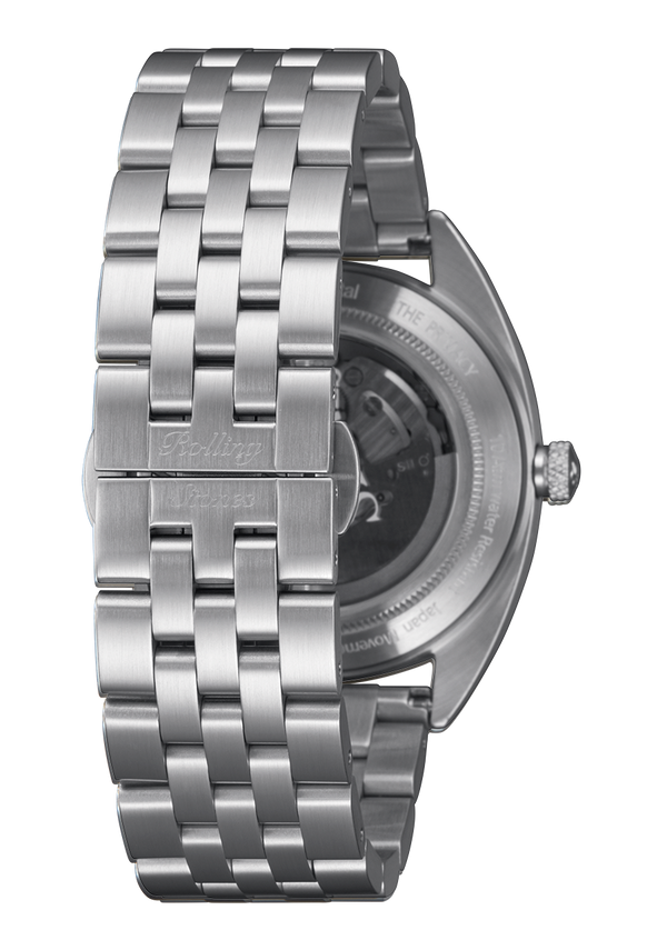 Nixon Rolling Stones Primacy Watch | Silver / Black | Automatic