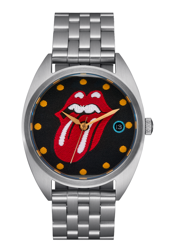 nixon Rolling Stones Primacy Watch | Silver / Black | Automatic